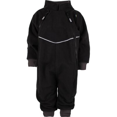 Lindberg Babys' Stormy Baby Overall Windfleece Black, 104 Lindberg Babys' Stormy Baby Overall Windfleece Black, 104