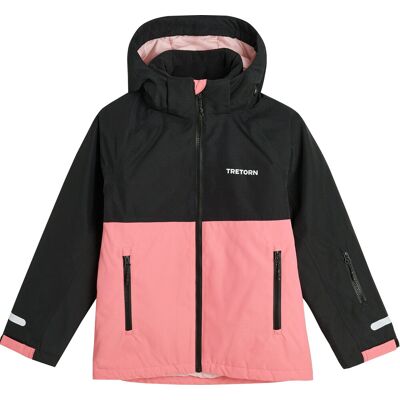 Tretorn Kids' Aktiv Cold Weather Jacket Desert Rose, 110/116 Tretorn Kids' Aktiv Cold Weather Jacket Desert Rose, 110/116