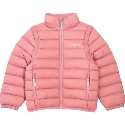 Viking Kids' Aery Light Down Jacket Pink/pink, 98 Viking Kids' Aery Light Down Jacket Pink/pink, 98