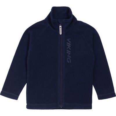 Viking Kids' Playtime Fleece Jacket Warm Navy, 92 Viking Kids' Playtime Fleece Jacket Warm Navy, 92