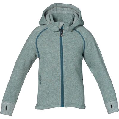 Isbjörn of Sweden Kids' Shaun Hoodie Pinesilver, 110/116 Isbjörn of Sweden Kids' Shaun Hoodie Pinesilver, 110/116