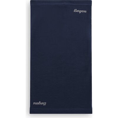 Bergans Juniors' Wool Neck Warmer Navy Blue/solid Grey, 50 Bergans Juniors' Wool Neck Warmer Navy Blue/solid Grey, 50