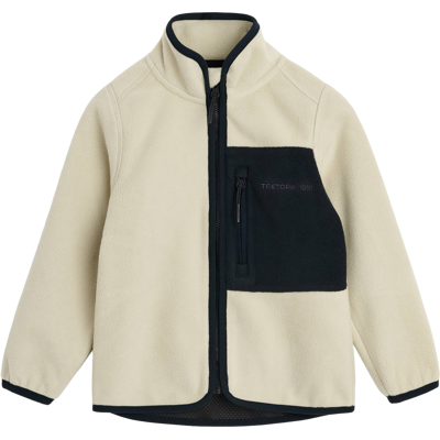 Tretorn Kids' Scout Wind Fleece Jacket Sand, 98/104 Tretorn Kids' Scout Wind Fleece Jacket Sand, 98/104