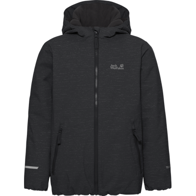 Jack Wolfskin Youth's Go Glow Jkt K Black, 116 Jack Wolfskin Youth's Go Glow Jkt K Black, 116