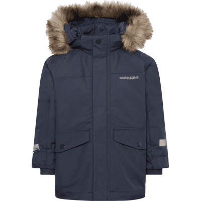 Didriksons Kids' Bjärven Parka Navy, 110 Didriksons Kids' Bjärven Parka Navy, 110