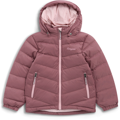 Bergans Kids' Warm Down Jacket Rose Dust, 122 Bergans Kids' Warm Down Jacket Rose Dust, 122