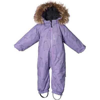 Isbjörn of Sweden Toddlers' Puffin Winter Jumpsuit Lavender, 98 Isbjörn of Sweden Toddlers' Puffin Winter Jumpsuit Lavender, 98