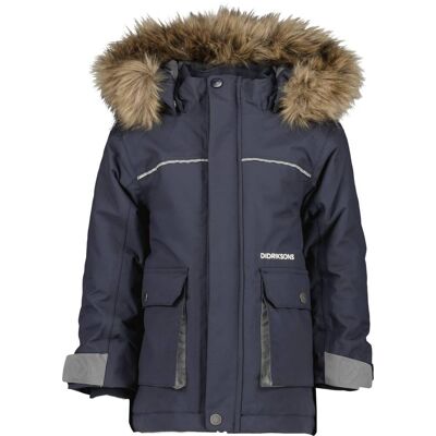 Didriksons Kids' Kure Parka 6 Navy, 80 Didriksons Kids' Kure Parka 6 Navy, 80