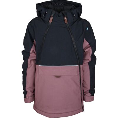Lindberg Kids' Anorak Jacket Dusty Mauve, 120 Lindberg Kids' Anorak Jacket Dusty Mauve, 120