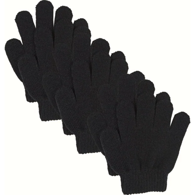 Lindberg Kids' Åsbro Magic Glove 3-Pack Black, 13 cm/2-5 yr Lindberg Kids' Åsbro Magic Glove 3-Pack Black, 13 cm/2-5 yr