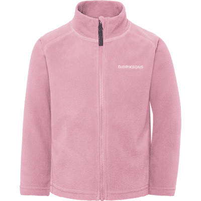 Didriksons Kids' Monte Full Zip 10 Oyster Pink, 110 Didriksons Kids' Monte Full Zip 10 Oyster Pink, 110