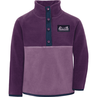 Didriksons Kids' Monte Half Button Northen Purple, 80 Didriksons Kids' Monte Half Button Northen Purple, 80