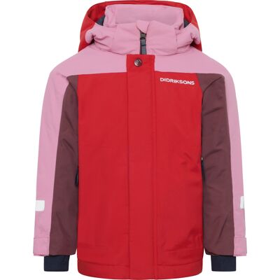Didriksons Kids' Neptun Jacket 4 Pomme Red, 110 Didriksons Kids' Neptun Jacket 4 Pomme Red, 110