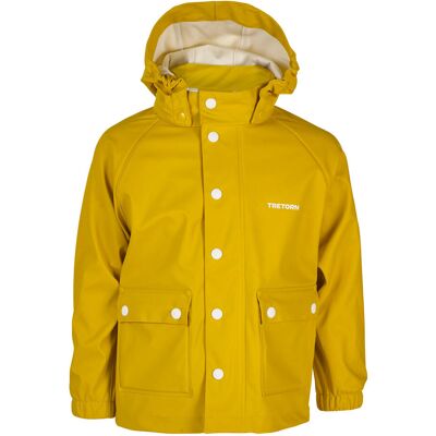 Tretorn Kids' Wings Raincoat Spectra Yellow, 122/128 Tretorn Kids' Wings Raincoat Spectra Yellow, 122/128