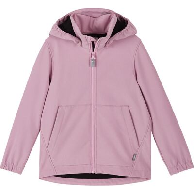 Reima Kids' Softshell Jacket Koivula Grey Pink, 146 Reima Kids' Softshell Jacket Koivula Grey Pink, 146