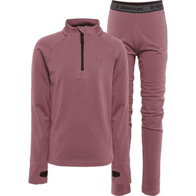 Didriksons Kids' Yotta Set Dulse Pink, 140 Didriksons Kids' Yotta Set Dulse Pink, 140