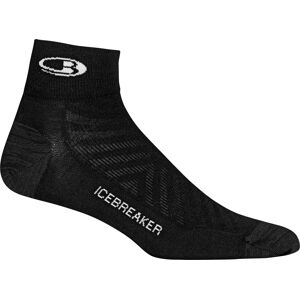 Icebreaker Men's Run+Ultralight Mini BLACK/SNOW L, BLACK/SNOW