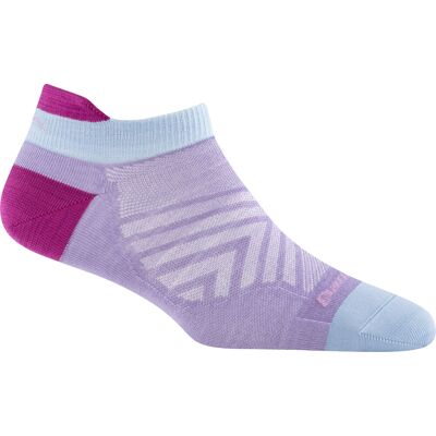 Darn Tough Women's Run No Show Tab Ultra-Lightweight Lavender, L (41-42.5) Darn Tough Women's Run No Show Tab Ultra-Lightweight Lavender, L (41-42.5)