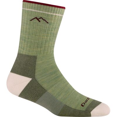 Darn Tough Women's Hiker Micro Crew Midweight Hiking Sock Cushion Mint, 41-43 Darn Tough Women's Hiker Micro Crew Midweight Hiking Sock Cushion Mint, 41-43