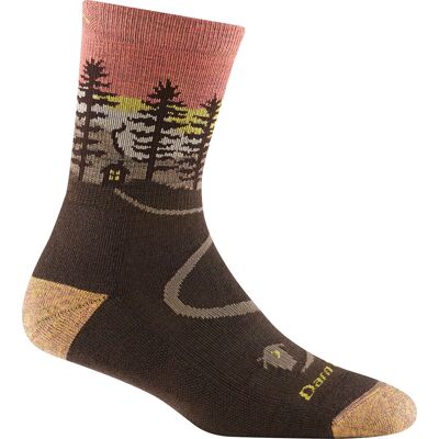 Darn Tough Women's Micro Crew Midweight Hiking Sock, Earth, L Darn Tough Women's Micro Crew Midweight Hiking Sock, Earth, L