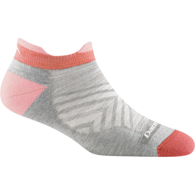 Darn Tough Women's Run No Show Tab Ultra-Lightweight Running Sock Cushion Ash, L (41-42.5) Darn Tough Women's Run No Show Tab Ultra-Lightweight Running Sock Cushion Ash, L (41-42.5)