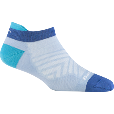 Darn Tough Women's Run No Show Tab Ultra-Lightweight Sky, L (41-42.5) Darn Tough Women's Run No Show Tab Ultra-Lightweight Sky, L (41-42.5)
