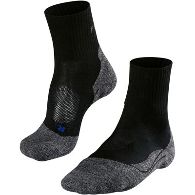 Falke Women's TK2 Short Cool Trekking Socks Black-mix, 41-42 Falke Women's TK2 Short Cool Trekking Socks Black-mix, 41-42