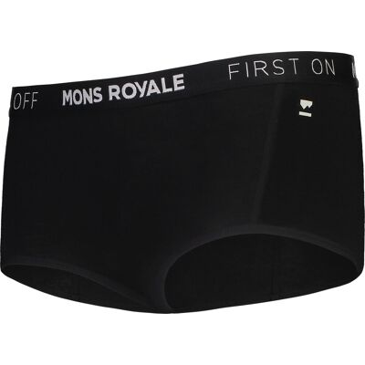 Mons Royale Women's Sylvia Boyleg Black, M Mons Royale Women's Sylvia Boyleg Black, M