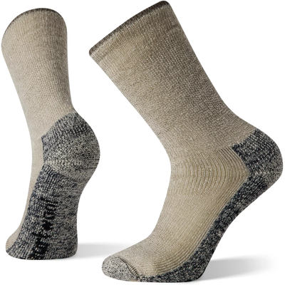 Smartwool Unisex Classic Mountaineer Maximum Cushion Crew Taupe, S Smartwool Unisex Classic Mountaineer Maximum Cushion Crew Taupe, S