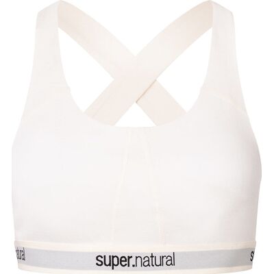 super.natural Women's Feel Good Bra Fresh White, XS super.natural Women's Feel Good Bra Fresh White, XS
