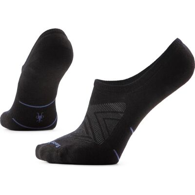 Smartwool Run No Show Socks Targeted Cushion Black, 46-49 Smartwool Run No Show Socks Targeted Cushion Black, 46-49
