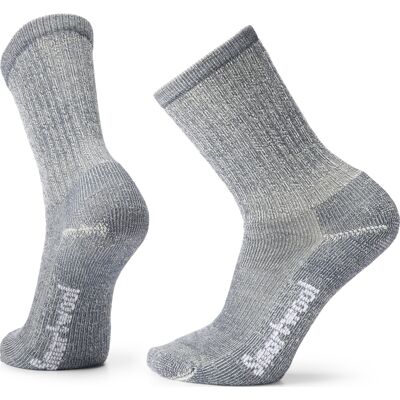 Smartwool Unisex Hike Classic Light Cushion Crew Socks Light Gray, 34-37 Smartwool Unisex Hike Classic Light Cushion Crew Socks Light Gray, 34-37