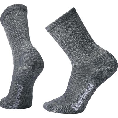 Smartwool Unisex Hike Classic Light Cushion Crew Socks Light Gray, 34-37 Smartwool Unisex Hike Classic Light Cushion Crew Socks Light Gray, 34-37