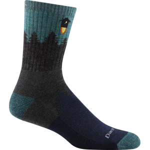 Darn Tough Men's Number 2 Micro Crew Midweight Hiking Sock Gray XL, Gray