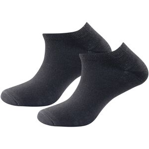 Devold Daily Shorty Sock 2-Pack Black 41-46, Black