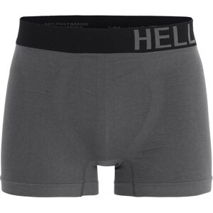 Hellner Men's Svierkku Seamless Boxer Asphalt S/M, Asphalt