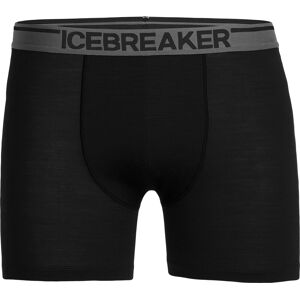 Icebreaker Men's Anatomica Boxers Black S, Black