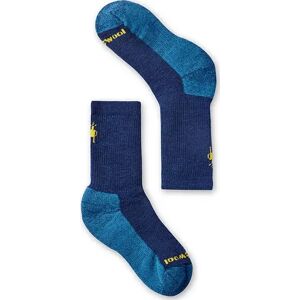 Smartwool Kids' Hike Full Cushion Crew Socks Alpine Blue L, Alpine Blue