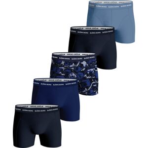 Björn Borg Men's Cotton Stretch Boxer 5p Multipack 4, S Björn Borg Men's Cotton Stretch Boxer 5p Multipack 4, S