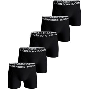 Björn Borg Men's Cotton Stretch Boxer 5p Multipack 1, S Björn Borg Men's Cotton Stretch Boxer 5p Multipack 1, S