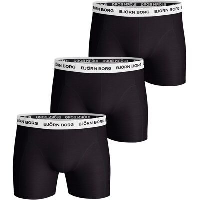 Björn Borg Men's Cotton Stretch Boxer 3-Pack Multipack 4, L Björn Borg Men's Cotton Stretch Boxer 3-Pack Multipack 4, L