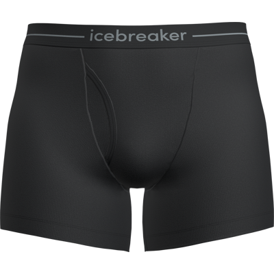 Icebreaker Men's 175 Everyday Boxers Wfly Black, XL Icebreaker Men's 175 Everyday Boxers Wfly Black, XL