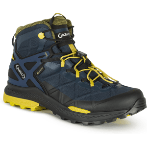 Aku Men's Rocket Mid Dfs Gore-Tex BLUE/MUSTARD 43.5, BLUE/MUSTARD