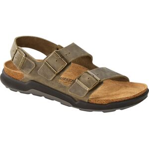 Birkenstock Men's Milano Crosstown Regular Faded Khaki 45, Faded Khaki