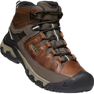 Keen Men's Targhee III Waterproof Mid Chestnut/Mulch 44.5, Chestnut/Mulch