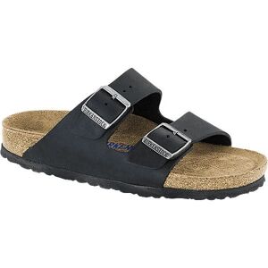 Birkenstock Women's Arizona Soft Footbed Narrow Black 37, Black