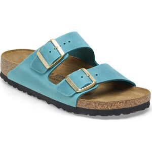 Birkenstock Women's Arizona Oiled Leather Regular/Wide Biscay Bay 38, Biscay Bay