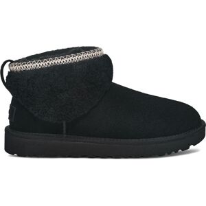 UGG Women's Classic Ultra Mini Maxi Curly Black, 37 UGG Women's Classic Ultra Mini Maxi Curly Black, 37