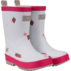 Lindberg Kids' Sjövild Rubber Boot White/pink, 25 Lindberg Kids' Sjövild Rubber Boot White/pink, 25