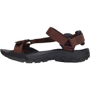 Jack Wolfskin Men's Ridge Sandal Dark Mahogany, 44.5 Jack Wolfskin Men's Ridge Sandal Dark Mahogany, 44.5
